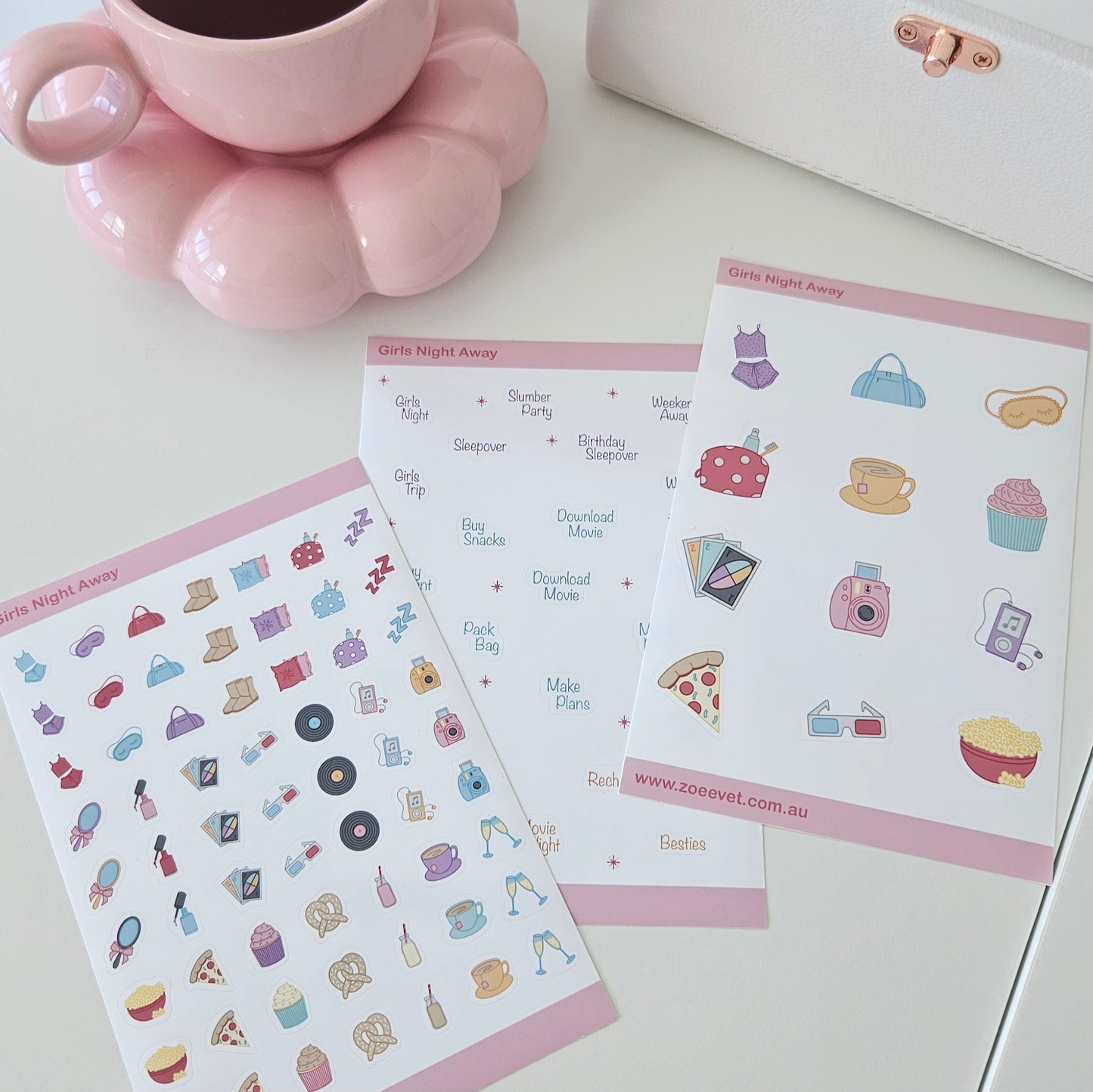 Girls Night Away Sticker Pack