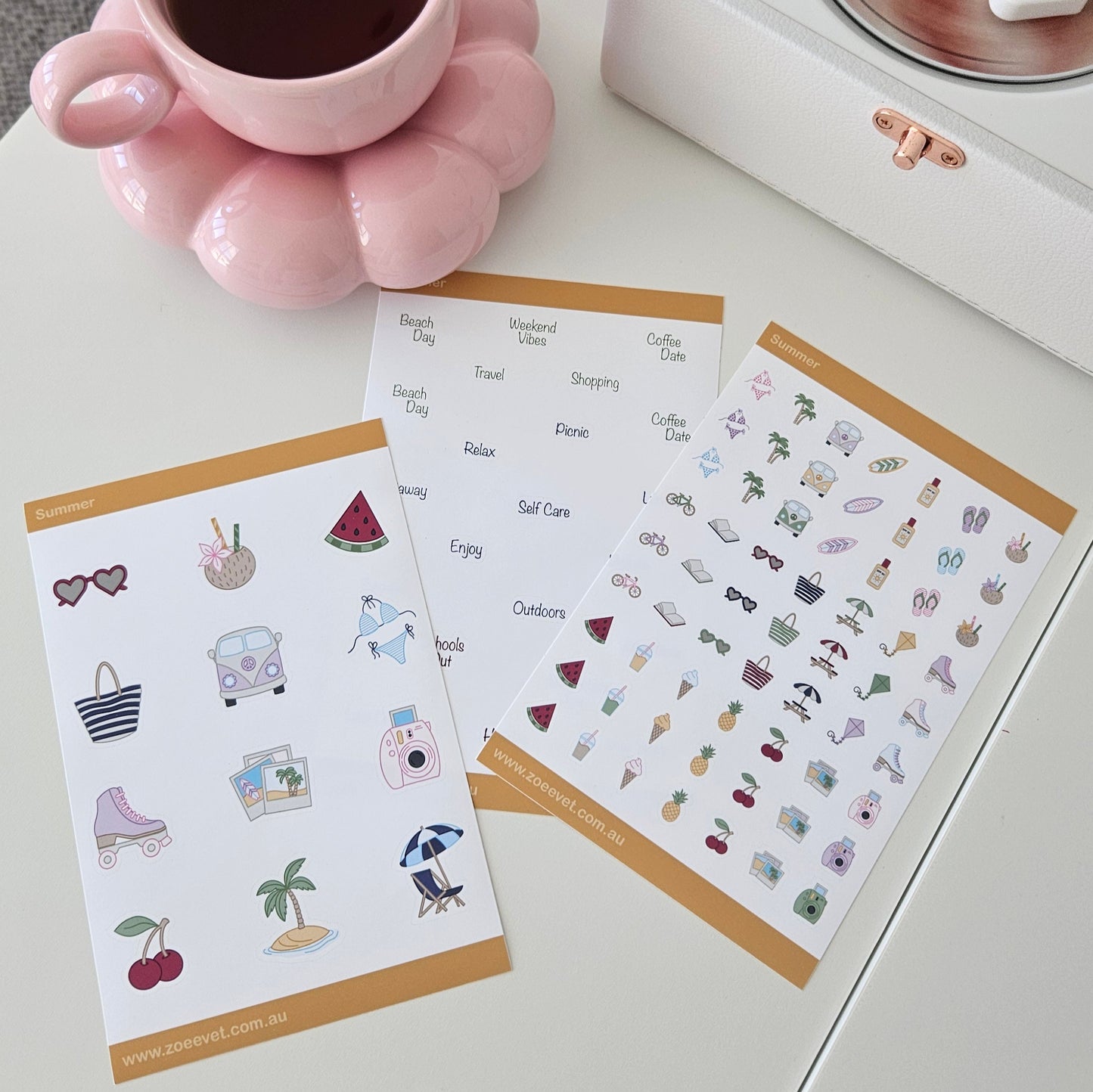 Summer Sticker Pack